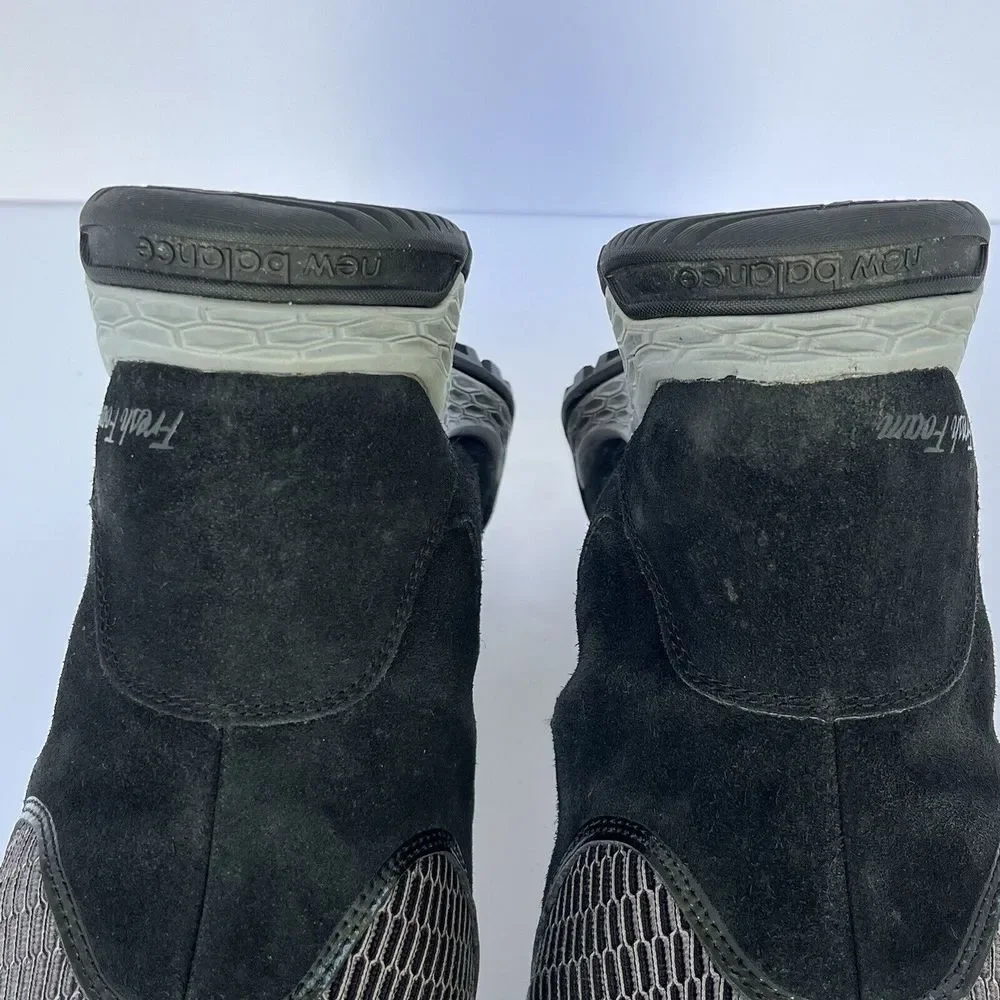 New Balance Fresh Foam 1100‎ Winter Snow Boot Boots Black Grey Size 5.5 US